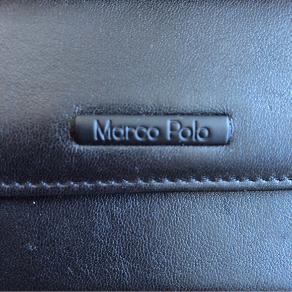 Marco Polo black Italian leather 6 key holder - Picture 2 of 7